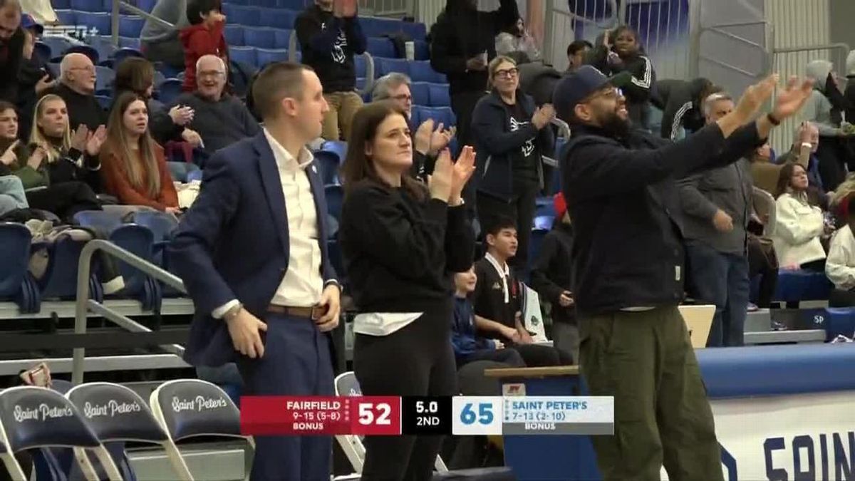 Saint Peter's Peacocks at Fairfield Stags Mens Basketball