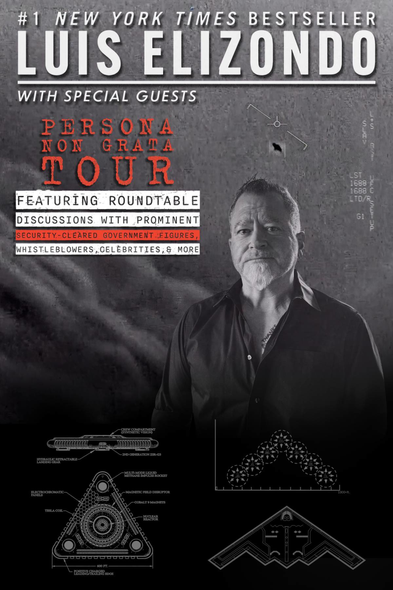 Lue Elizondo at Marines Memorial Theatre