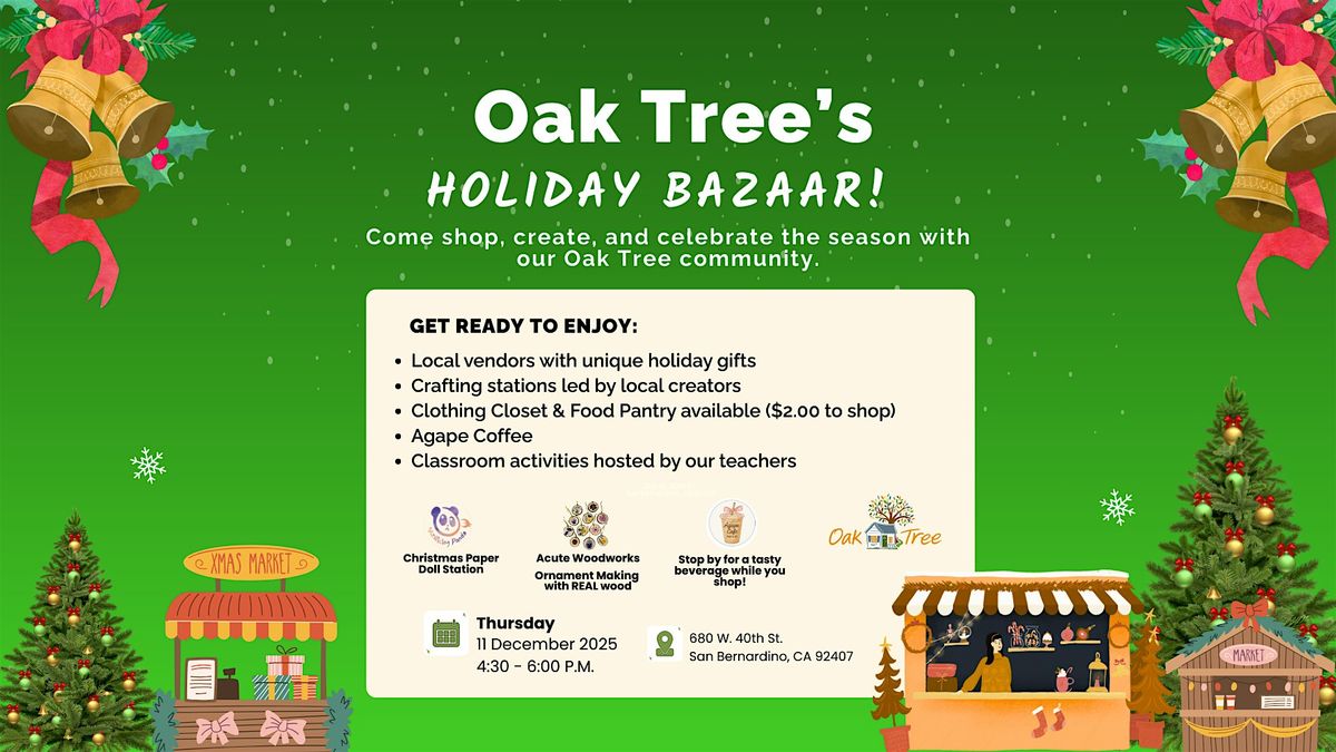 Oak Tree's Holiday Bazaar