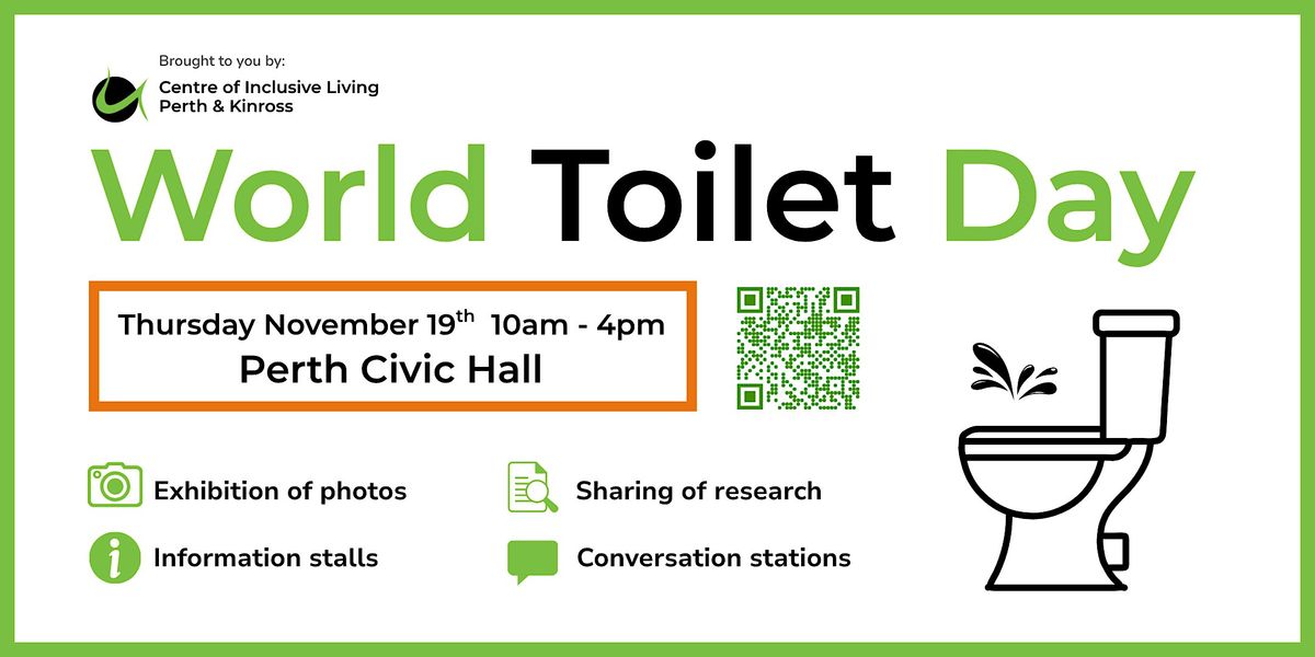 World Toilet Day at Civic Hall, Perth on 19th November, 2026