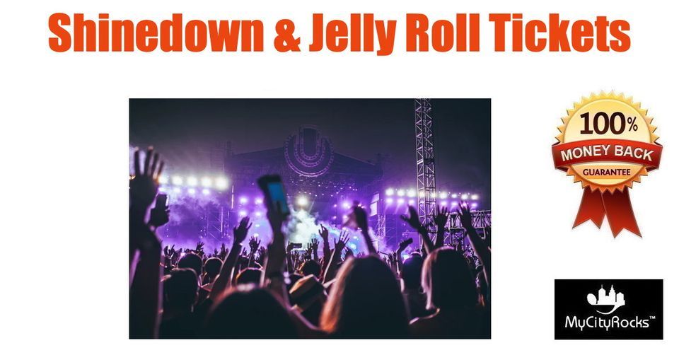 Shinedown & Jelly Roll Tickets Charlotte NC PNC Music Pavilion