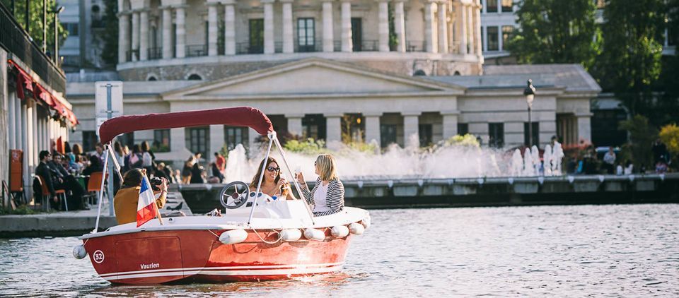 Brunch sur le canal de l'Ourcq