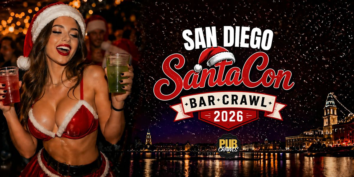 San Diego SantaCon Bar Crawl 2026