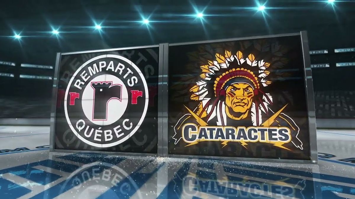 Shawinigan Cataractes at Quebec Remparts at Videotron Centre