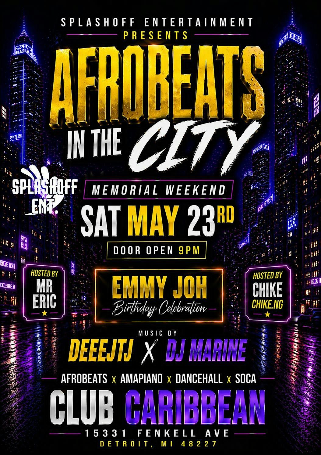 AFROBEATS IN THE CITY