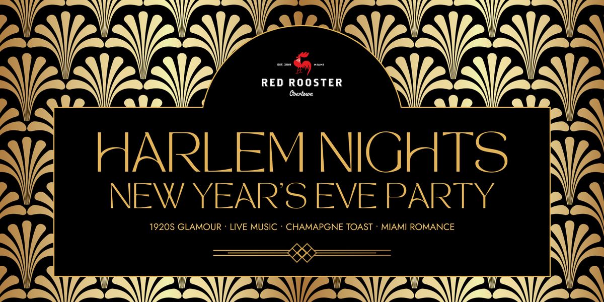 Harlem Nights NYE Party at The Pool Hall Presented by Miami Jazz Booking