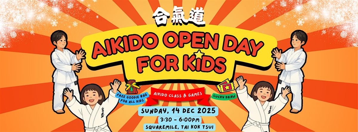 AIKIDO OPEN DAY FOR KIDS