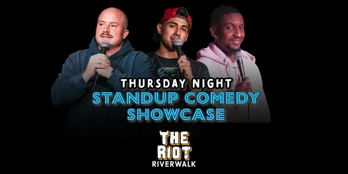 Riot Riverwalk Comedy Club presents New Years  Comedy Showcase