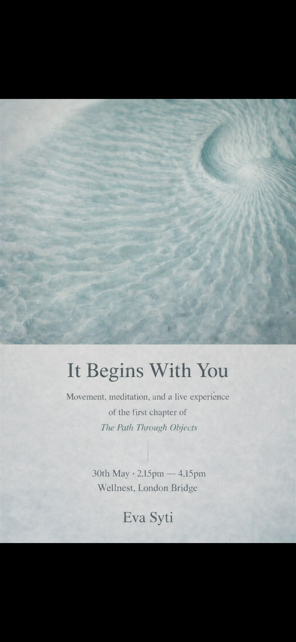 It Begins With You
