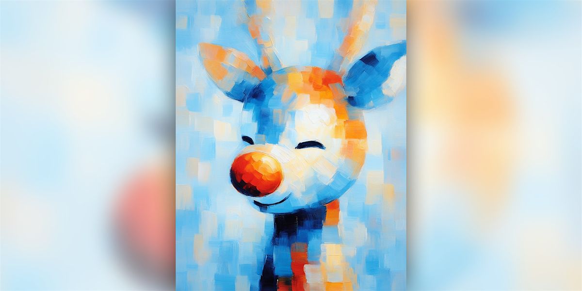 Portrait of Rudolf - Paint Along (& NA Sip)