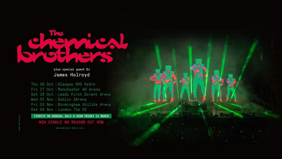 The Chemical Brothers live at 3Arena, Dublin, Ireland