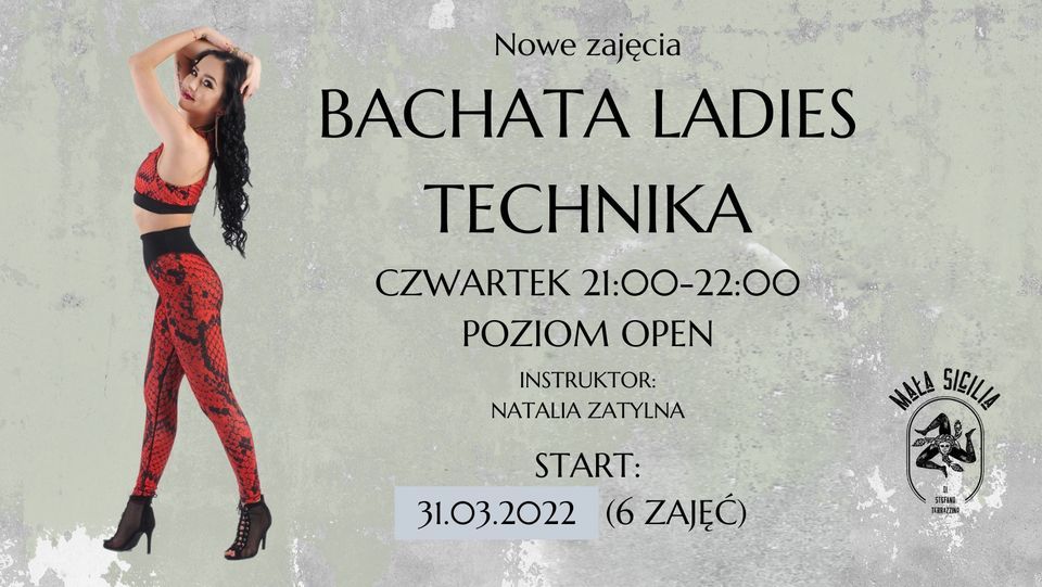 BACHATA LADIES TECHNIKA - nowe zaj\u0119cia w Ma\u0142a Sicilia di Stefano Terrazzino