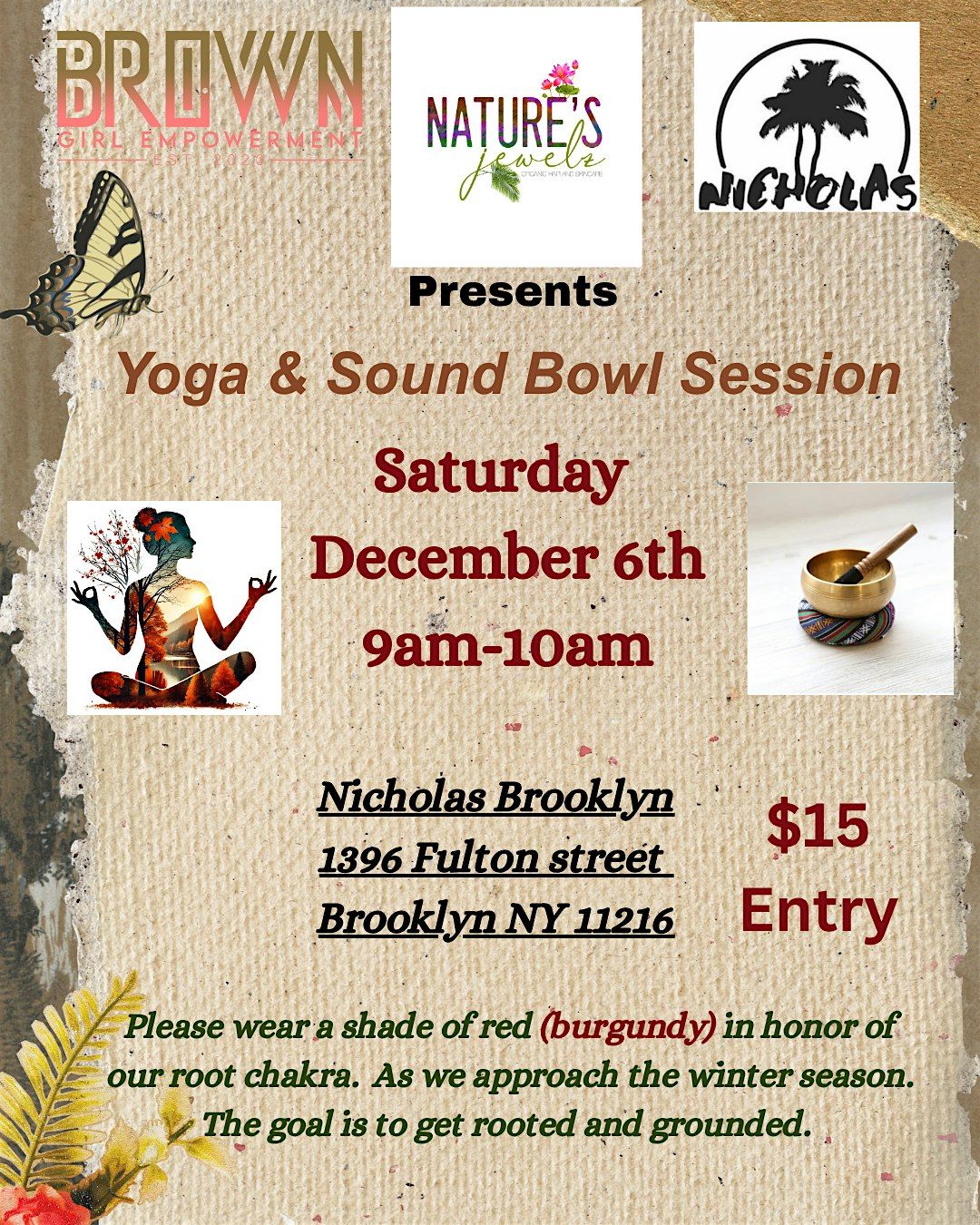 Winter Yoga and Sound healing therapy