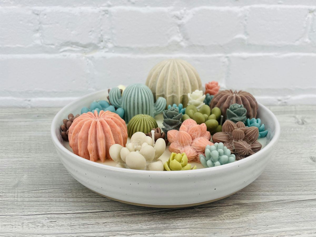 Succulent Garden Candle Making Class