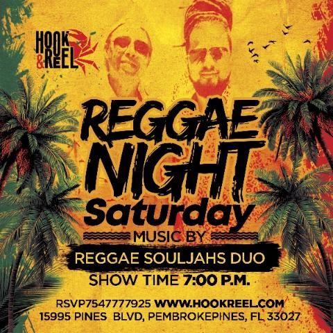 Reggae Night at Hook & Reel