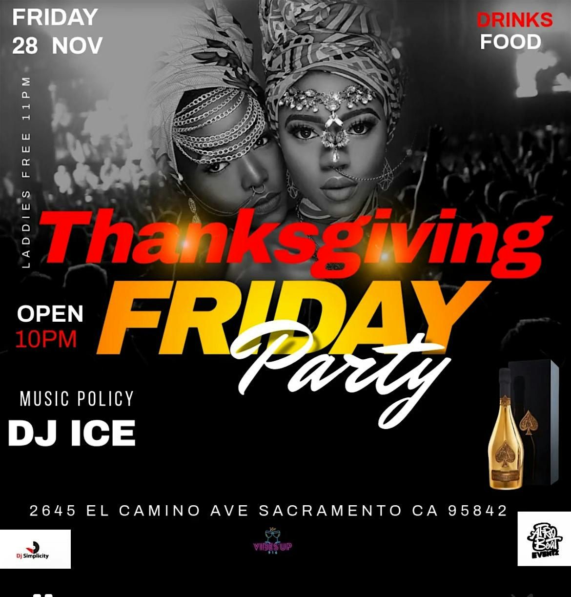 Afrobeat Dancehall Thanksgiving Party