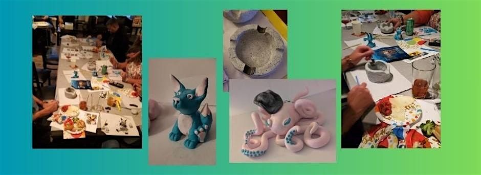 Sculpt & Sip at Aardwolf ~ by Sarah Anjanka