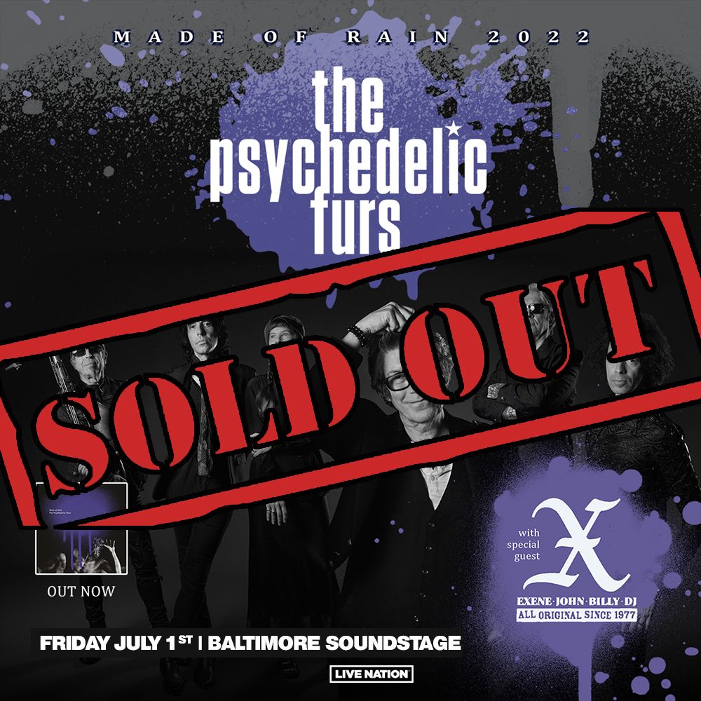 Psychedelic Furs at Fremont Theater
