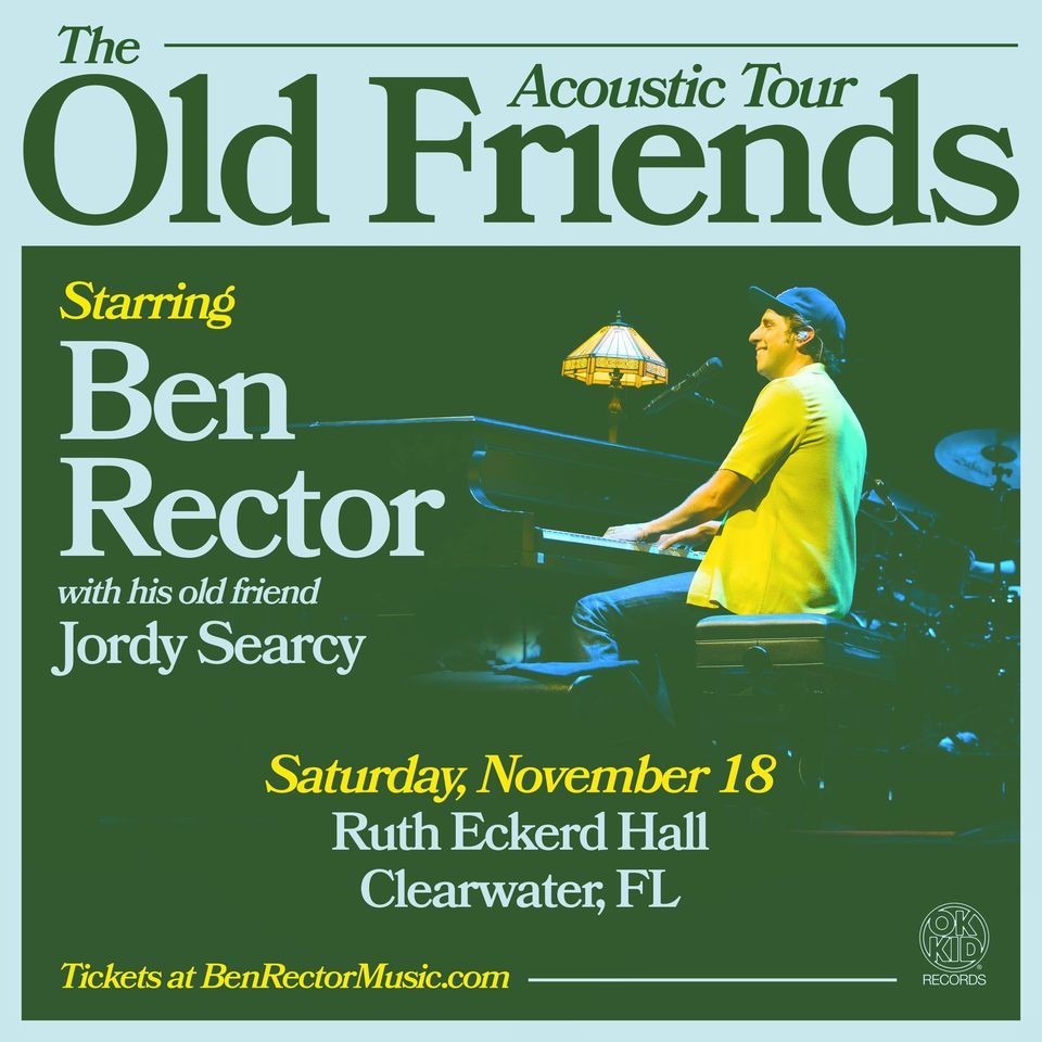 POSTPONED - Ben Rector: The Old Friends Acoustic Tour