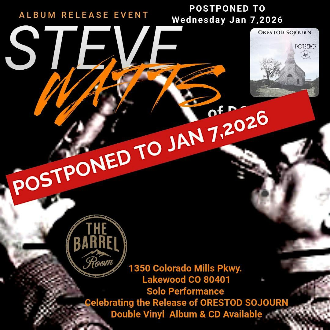 Steve Watts of DOTSERO Album Release Event