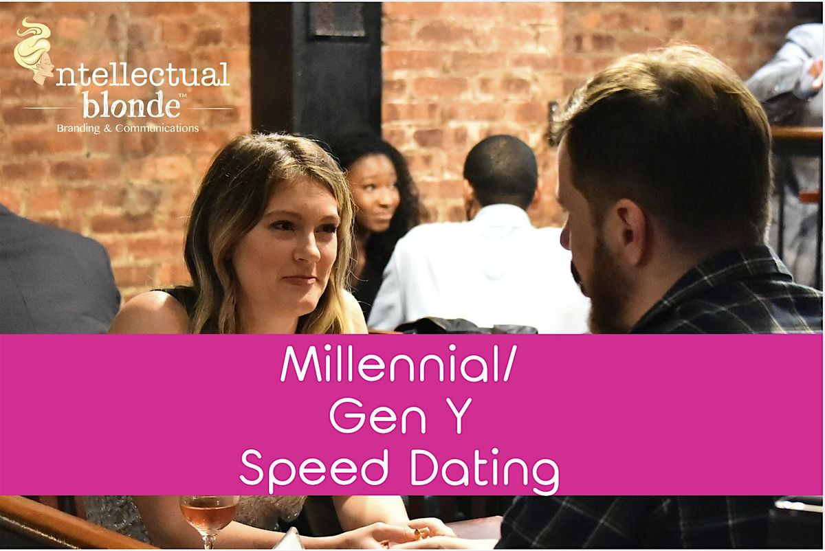 Millennial \/ Gen Y Speed Dating I MEN SOLD OUT I 3 Spots For women Left