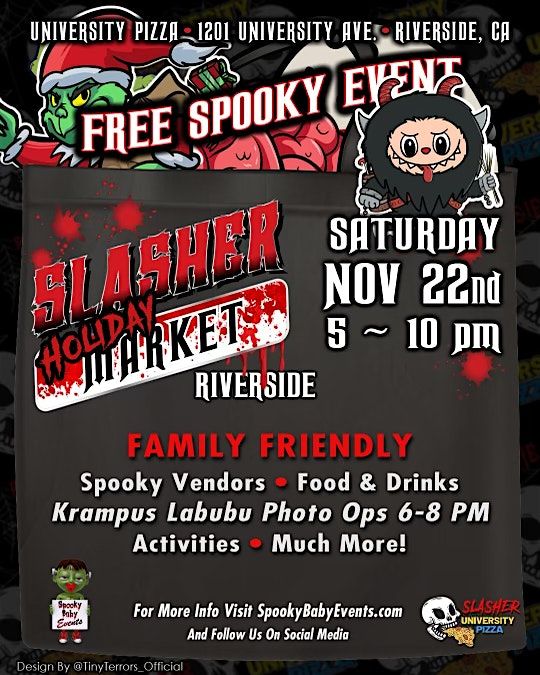 Slasher Holiday Market Riverside