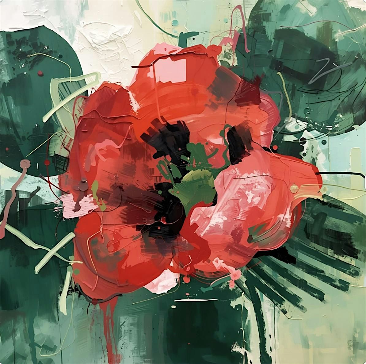 Workshop | WILD BLOOM: Painting Abstract Flowers
