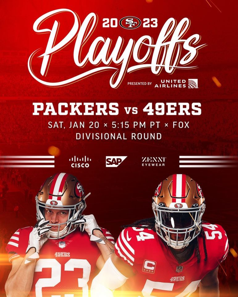 NINERS PLAYOFF GAME VS. PACKERS PainKillers Pub & Grub, Rocklin, CA