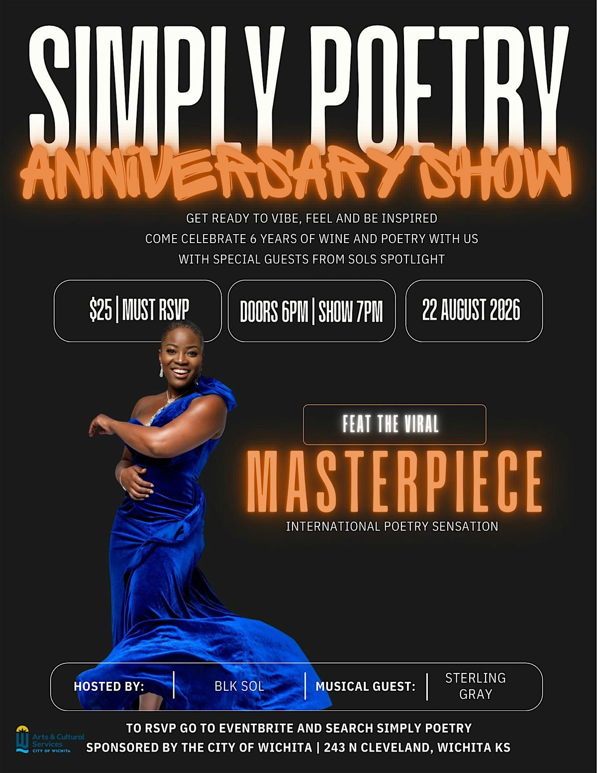 Simply Poetry 6th Anniversary ft Masterpiece (Dallas, TX)