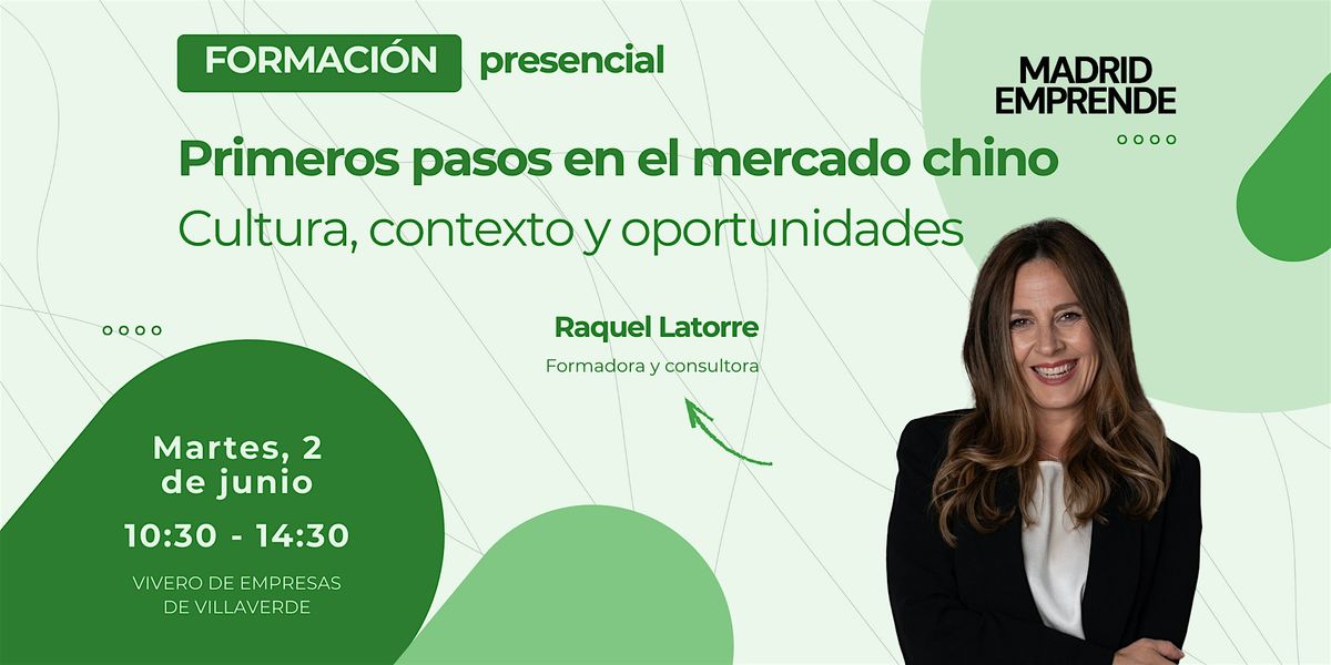 Formaci\u00f3n gratis | Primeros pasos en el mercado chino