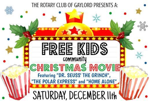 FREE Kids Community Christmas Movie