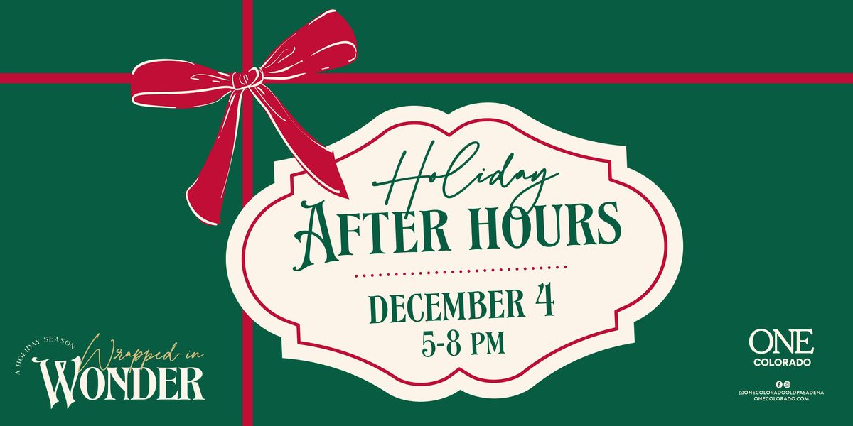 Holiday After Hours