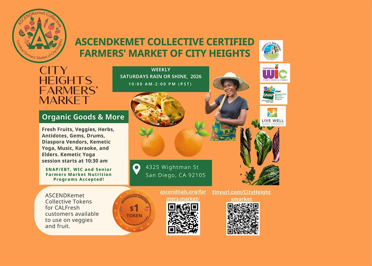 AscendKemet Collective Certified Farmer's Market of City Heights