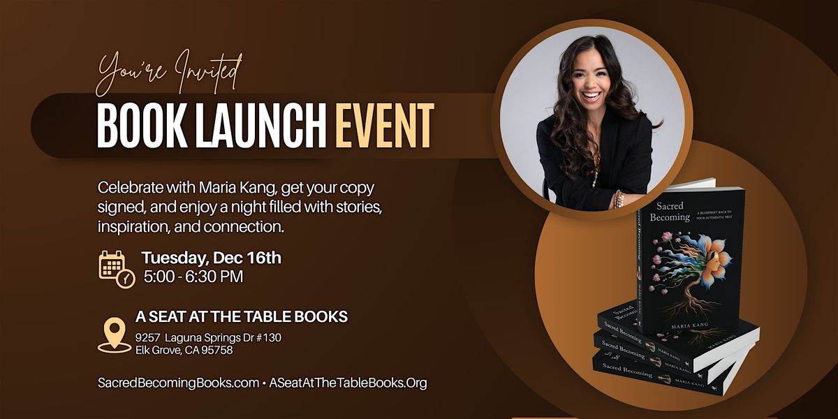 Maria Kang "Sacred Becoming" Book Release & Signing