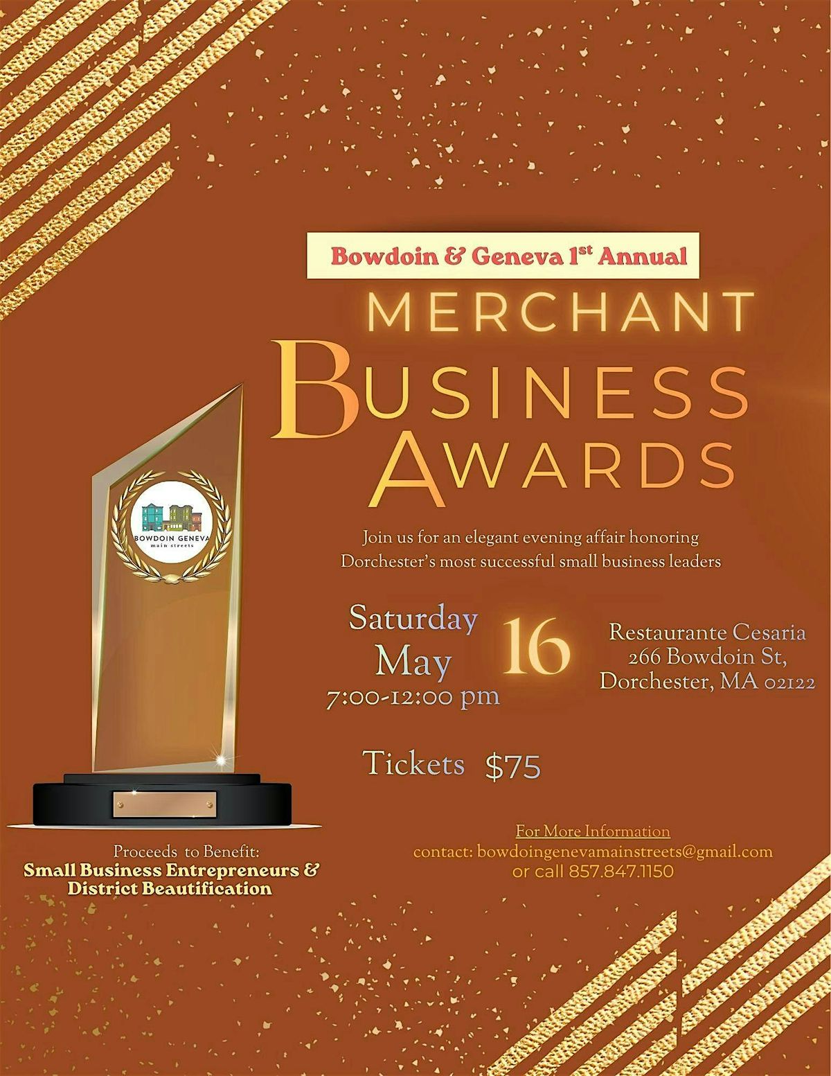 Bowdoin & Geneva Merchant Business Awards 2026