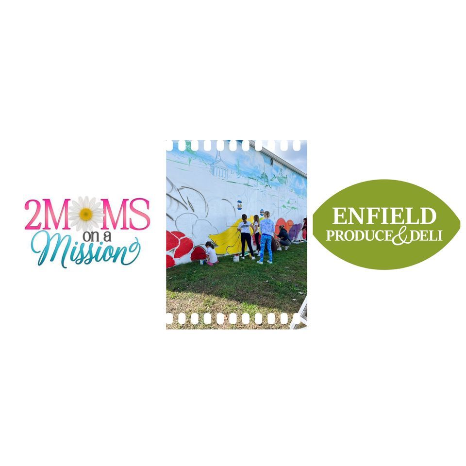 2Moms Quarter Auction to benefit Enfield Produce & Deli Community Mural