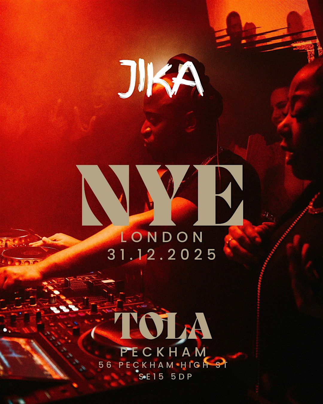 JIKA NYE 2025: London\u2019s Gqom, Amapiano & Afrohouse Party