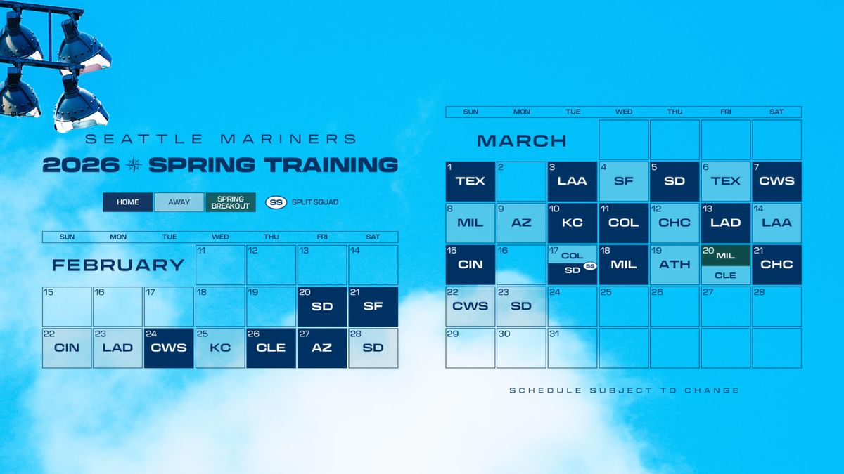 Spring Training: Arizona Diamondbacks vs. Seattle Mariners