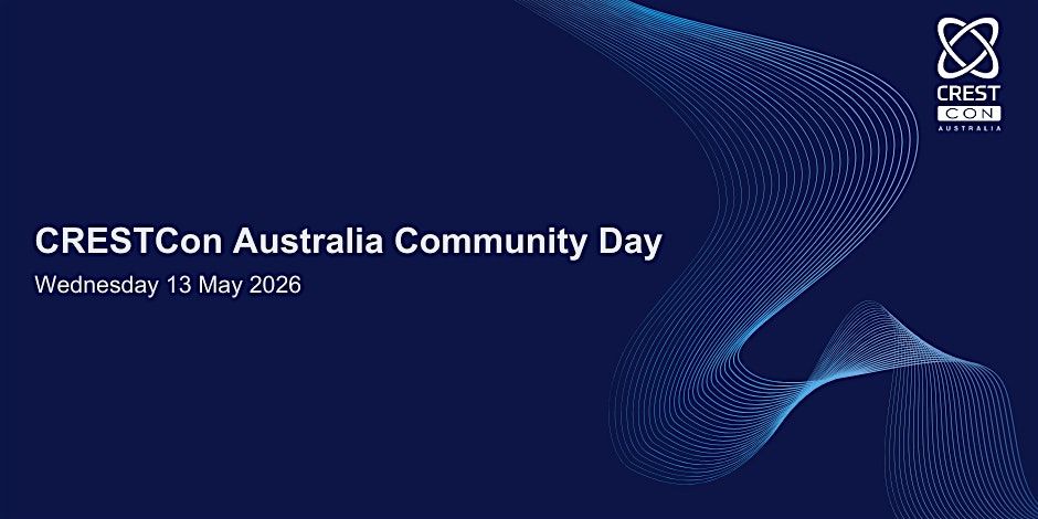 CRESTCon Australia Community Day 2026