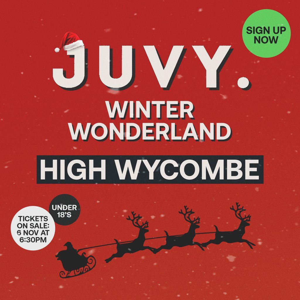 JUVY Under 18s - Xmas Tour - Tues 23 December - HIGH WYCOMBE