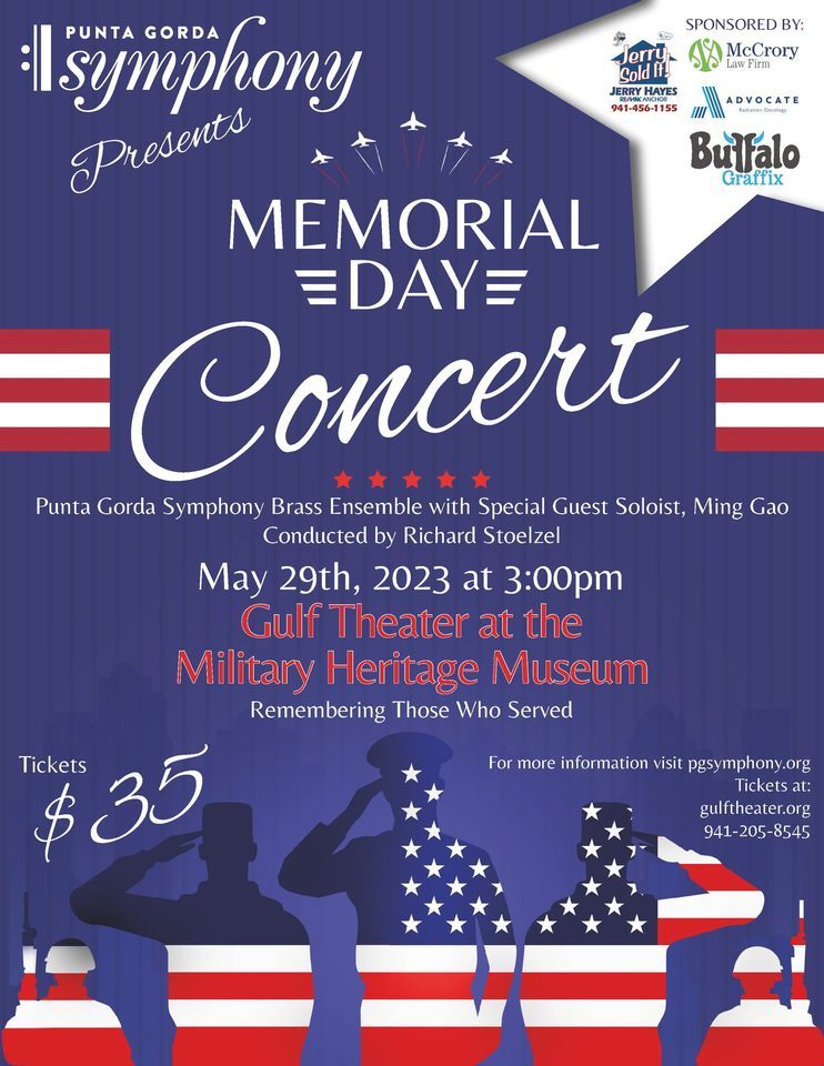Punta Gorda Symphony Memorial Day Concert Gulf Theater At The punta-gorda-symphony-memorial-day-concert-gulf-theater-at-the