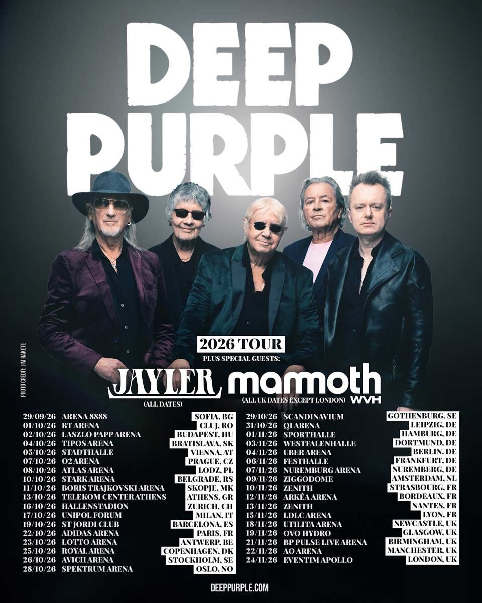 Deep Purple London Tickets