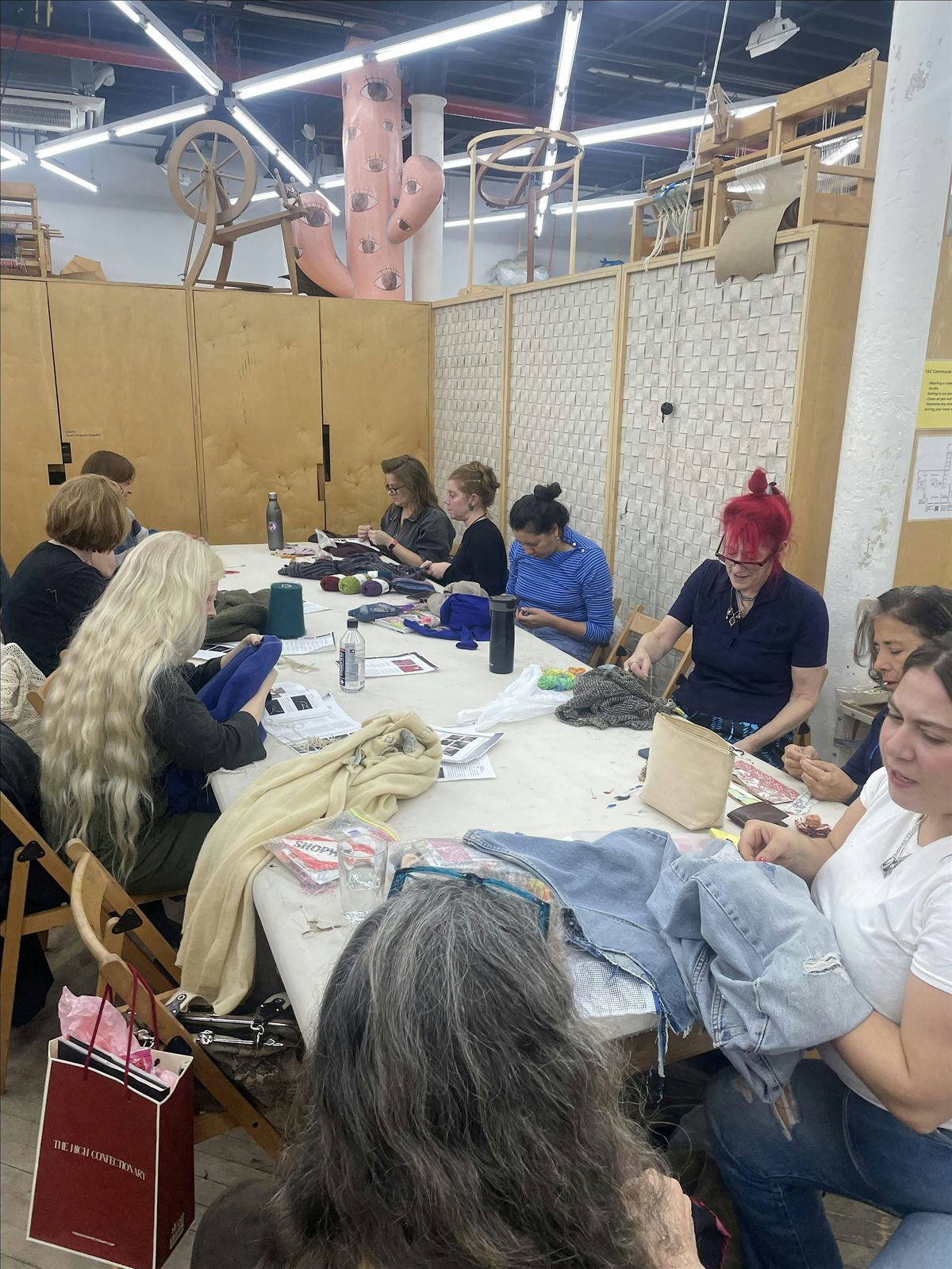 Textiles Club Darn it! Mending Club at The Textile Arts Center at Textile Arts Center ...