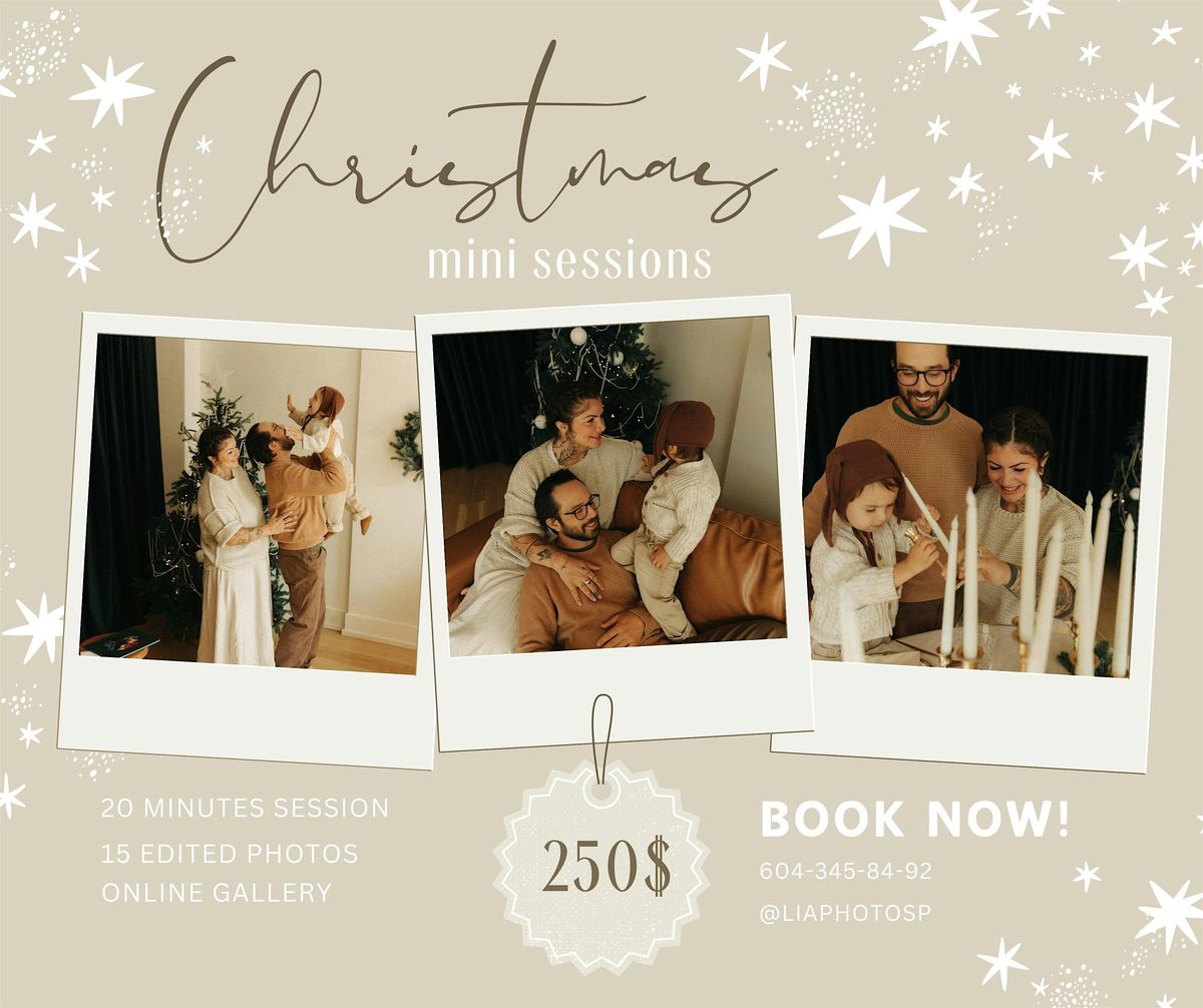 Christmas Mini Photo Sessions