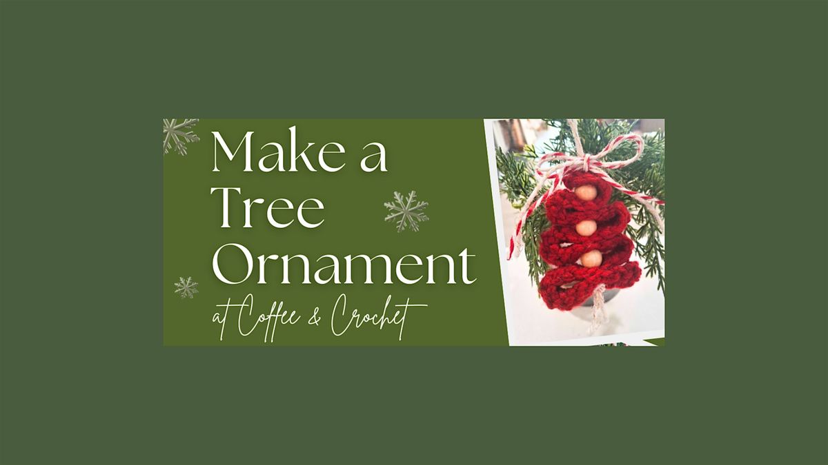 Beginner Crochet: Make a Christmas Tree Ornament