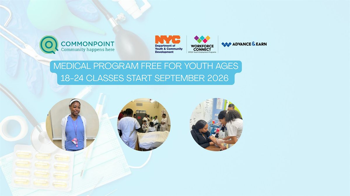 Apply to a FREE DYCD Medical Program for Youth ages 18-24