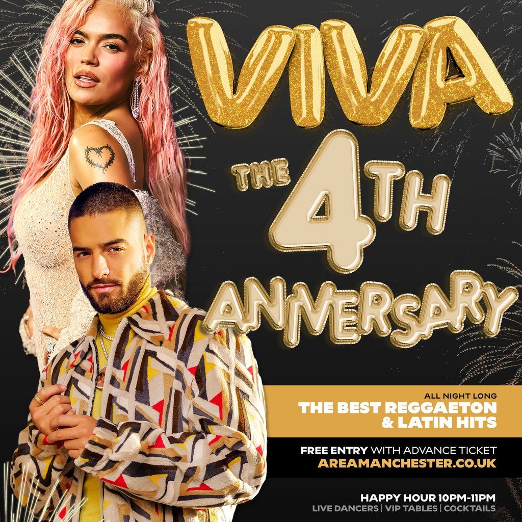 VIVA Reggaeton Manchester - the 4th Anniversary