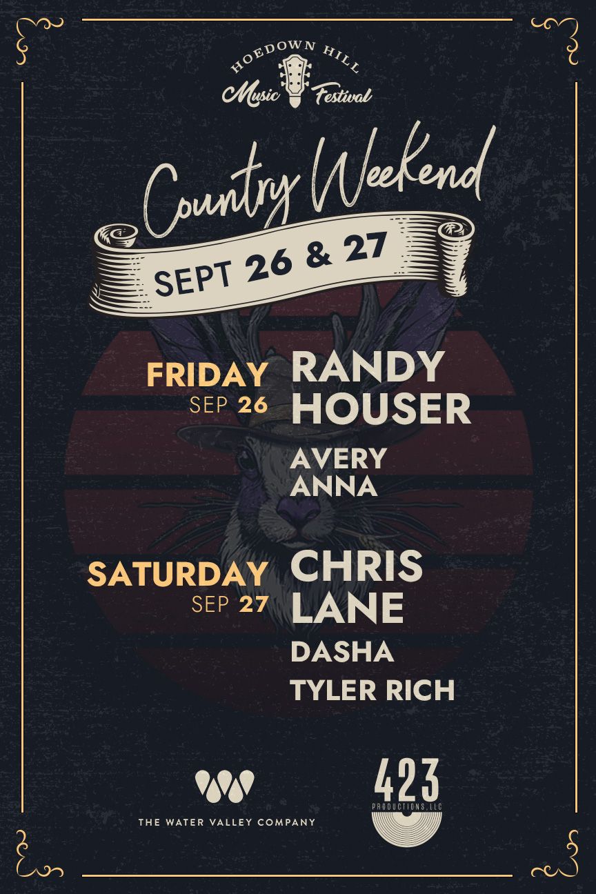 Howdown Hill Music Festival: Chris Lane & Tyler Rich - Saturday