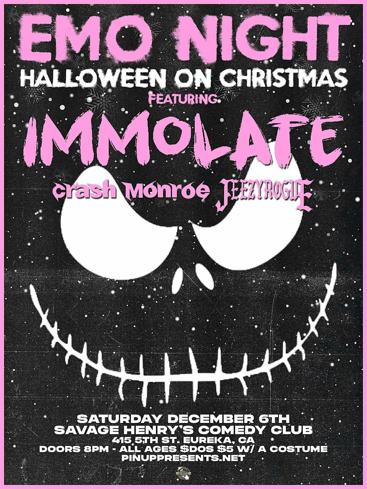 Emo Night! Metal Saturday!