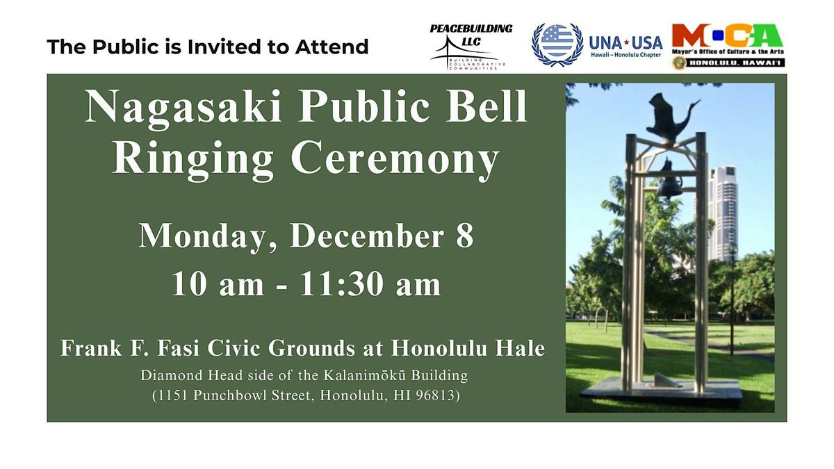 Nagasaki Public Bell Ringing Ceremony